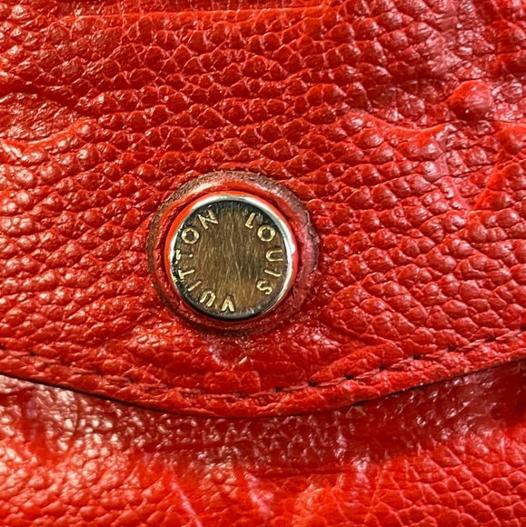 Louis Vuitton Portefeuille Curieuse Empreinte Red Wallet 2in1 - Picture 16 of 17